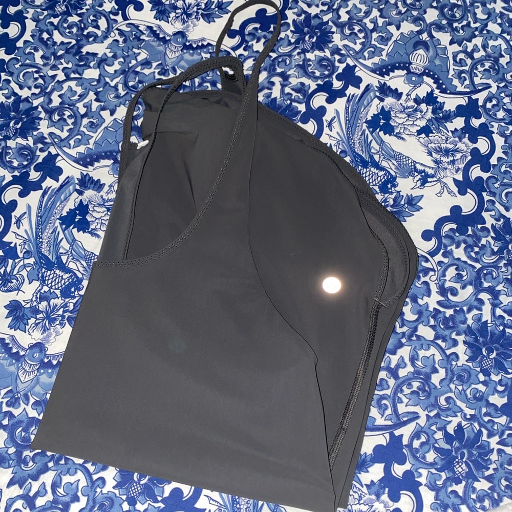 Lululemon Gray Strappy Tank